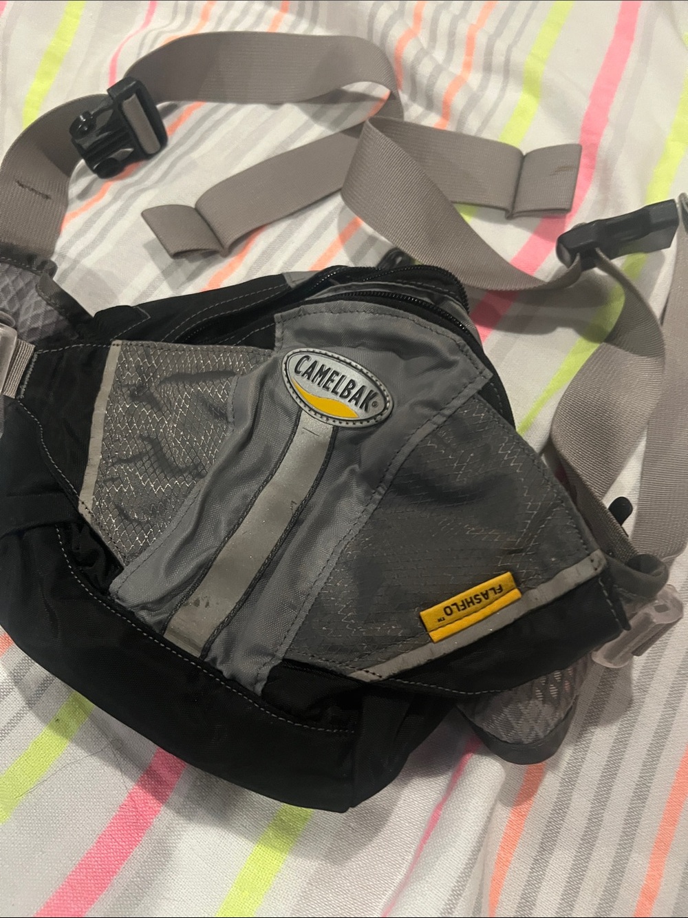 CamelBak Gray and Black FlashFlo Waist Bag